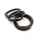 Wear resistant carbon filled PTFE piston backup ring